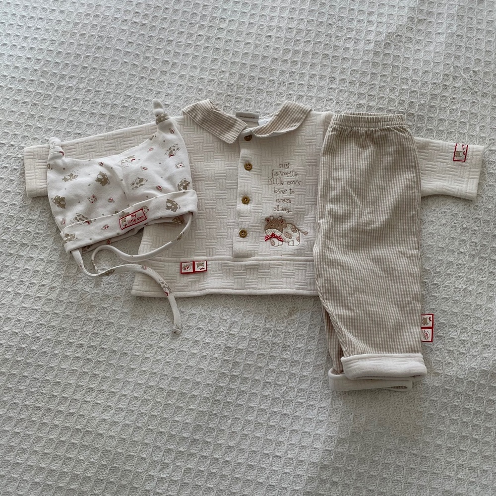 VTG McBABY 3 Piece Matching Set - Size 3/6M